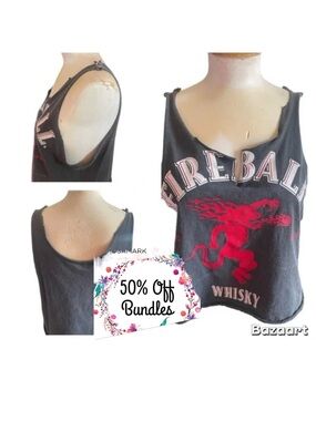 Fireball Whiskey Graphic Tank Top